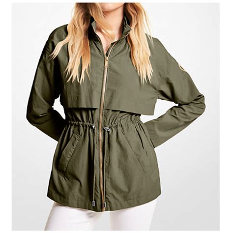 michael kors packable nylon anorak.